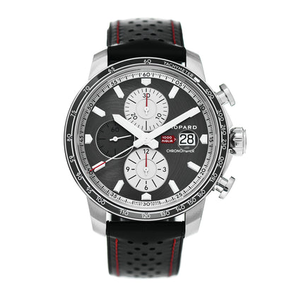 Chopard Stainless Steel Rubber 42mm Mille Miglia Race Edition Chronograph Automatic Watch Black 1 of 5