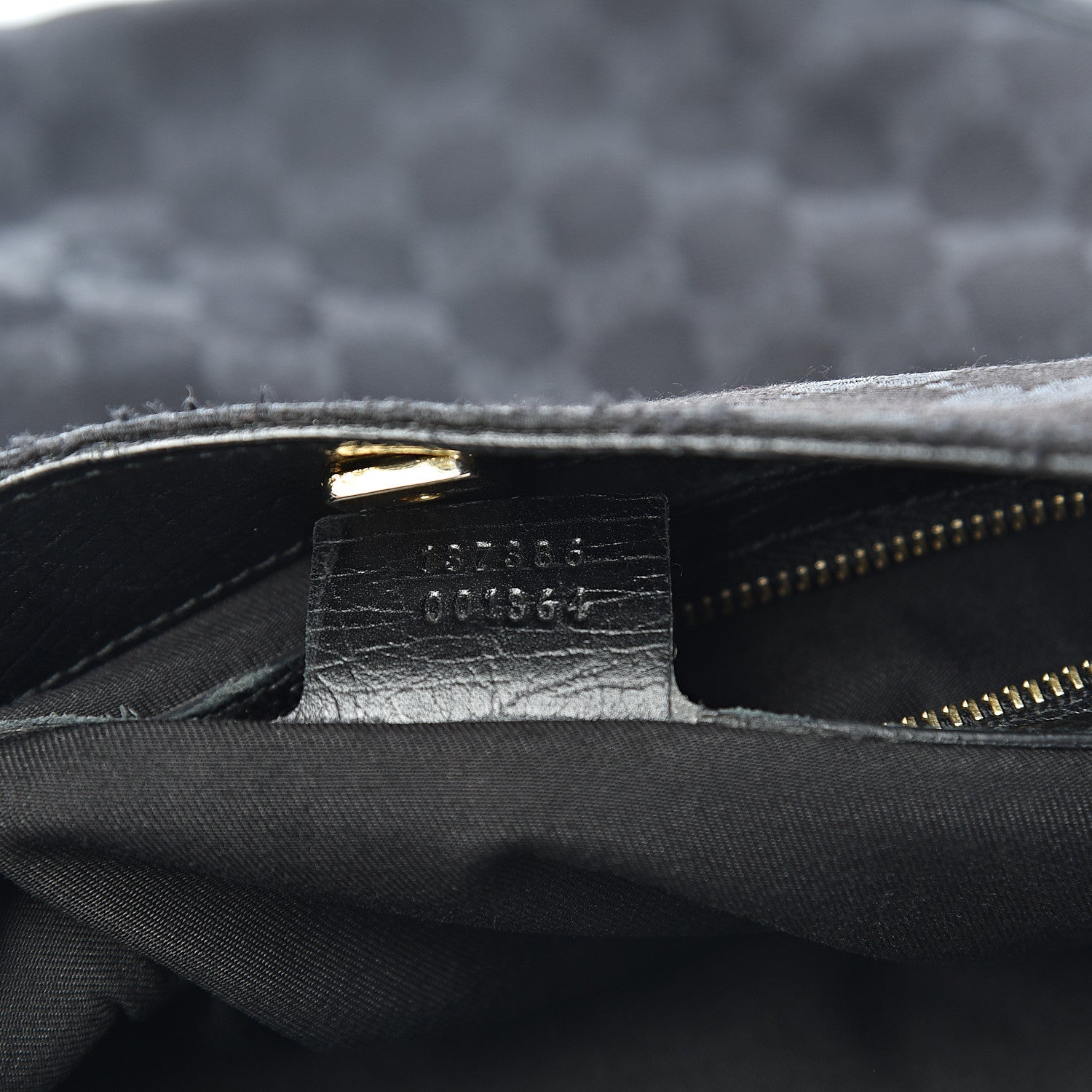 Gucci Monogram Hasler Hobo Black 7 of 14