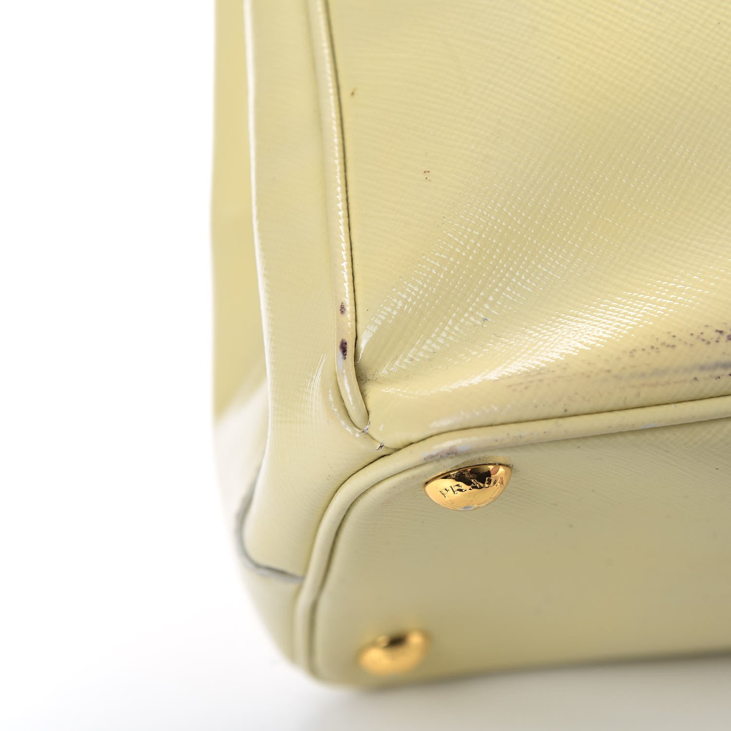 Prada Saffiano Vernice Medium Galleria Double Zip Tote 15 of 19