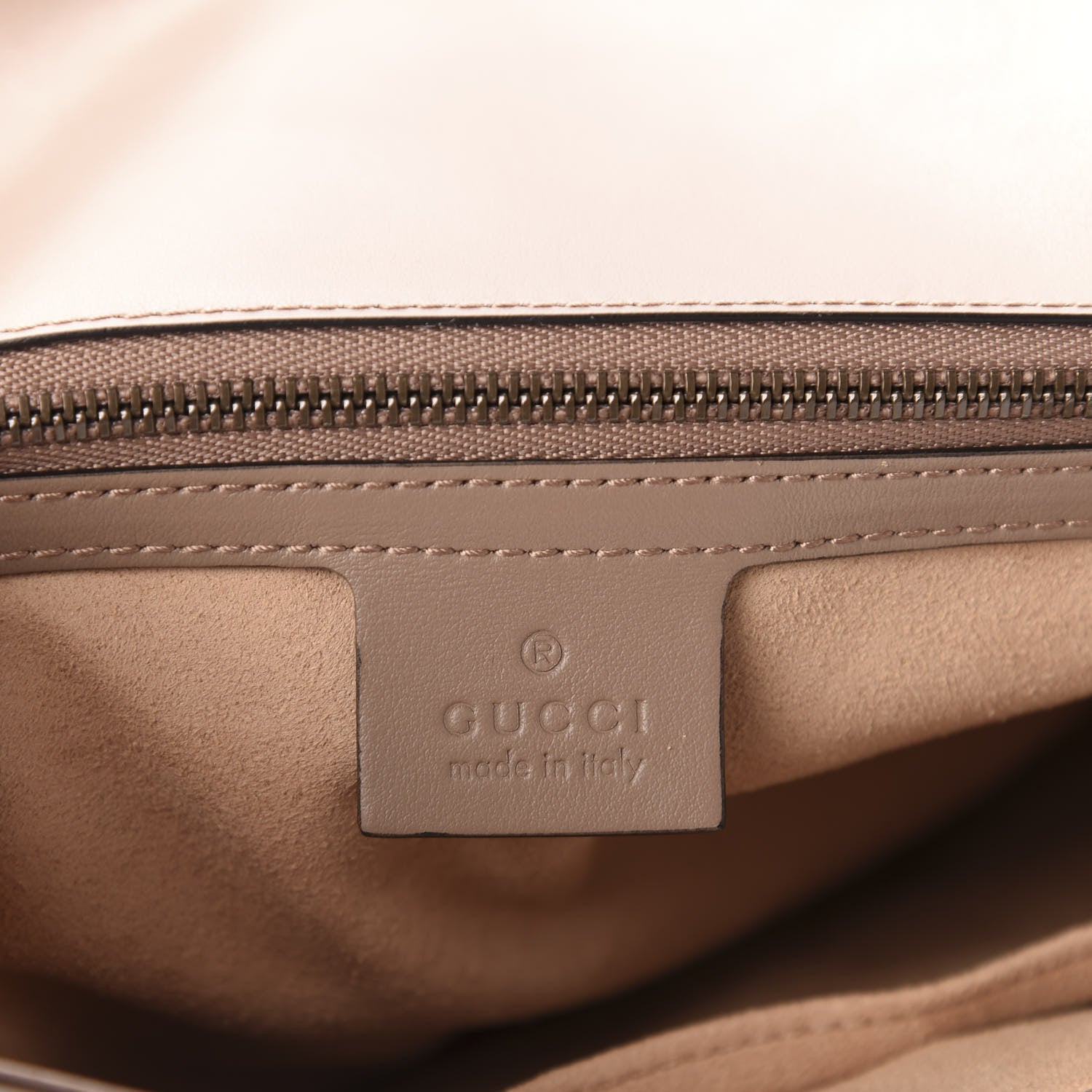 Gucci Calfskin Matelasse Medium GG Marmont Shoulder Bag Porcelain Rose 8 of 10