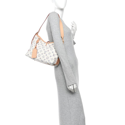 Louis Vuitton Monogram Jacquard CarryAll PM Multicolor Beige 2 of 11