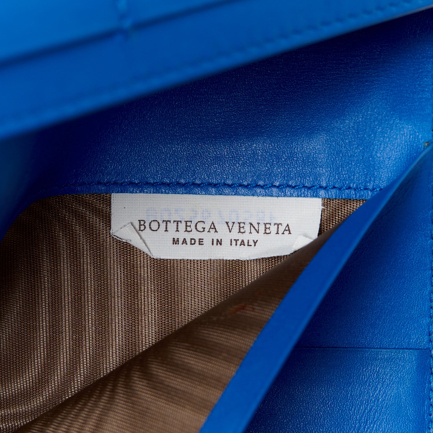 Bottega Veneta Nappa Intrecciato Continental Flap Wallet Blue 7 of 8
