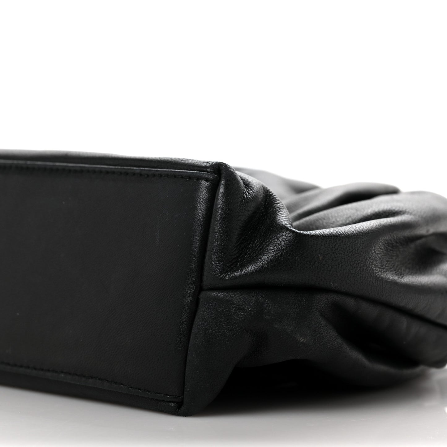 Lambskin Camellia Handbag Black