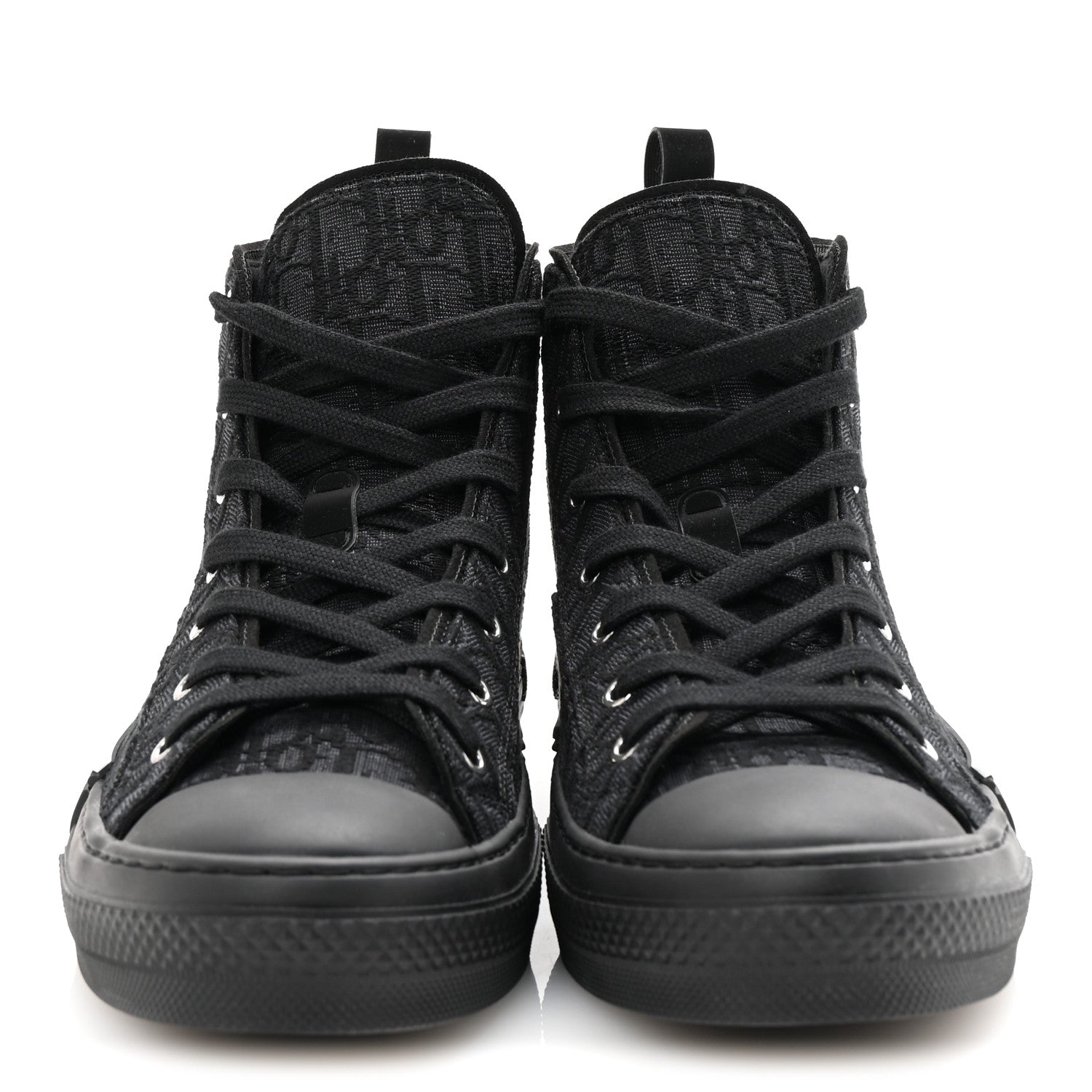 Christian Dior Maxi Oblique Mens B23 High Top Sneakers 43 Black 3 of 10
