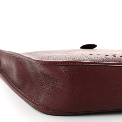 Hermes Togo Evelyne GM Rouge H 9 of 10