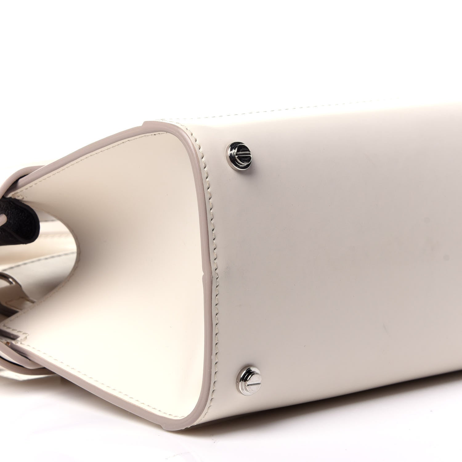 Givenchy Grained Calfskin Mini Horizon Satchel Off White 8 of 11