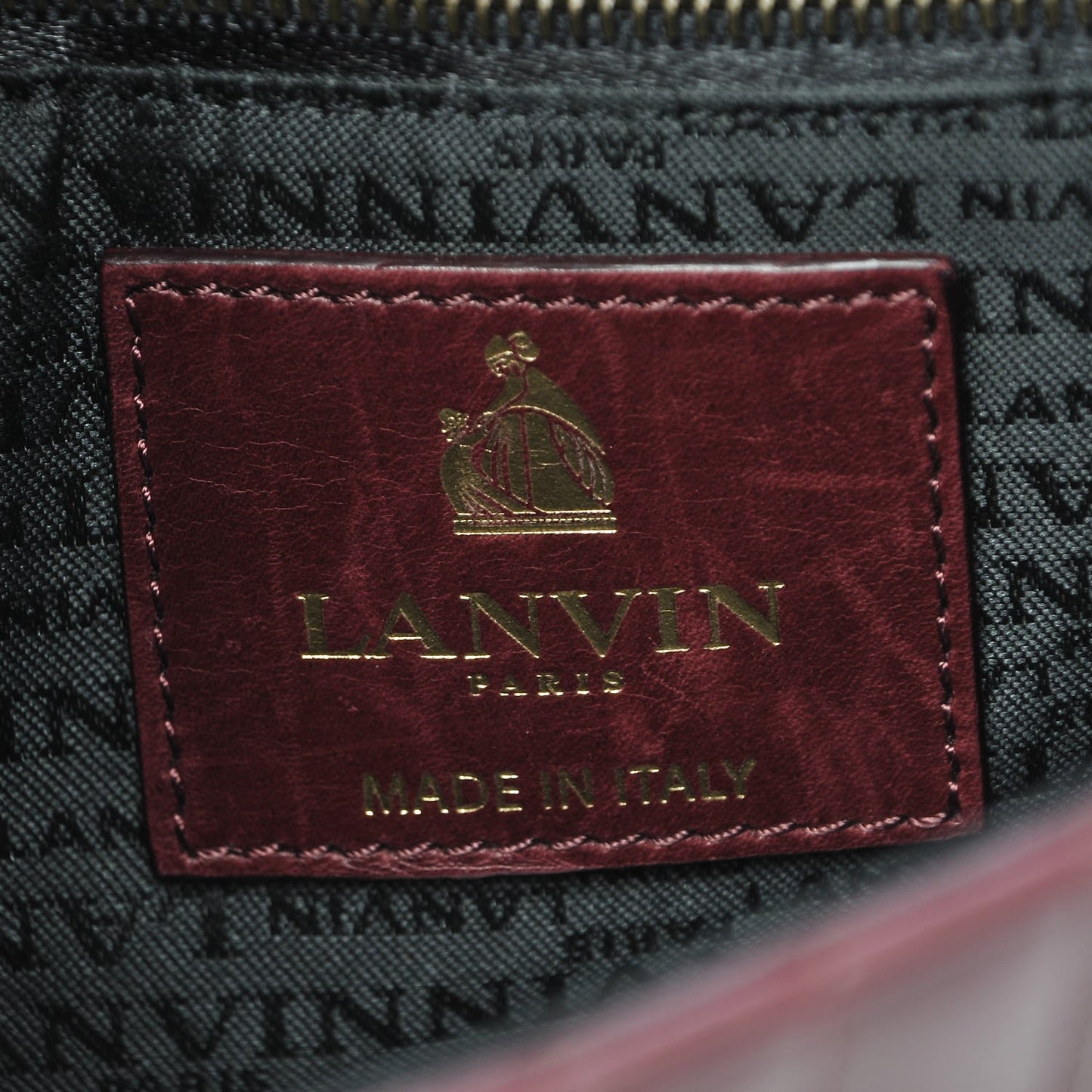 Soft Calfskin Quilted Medium Happy Shoulder Bag Bordeaux