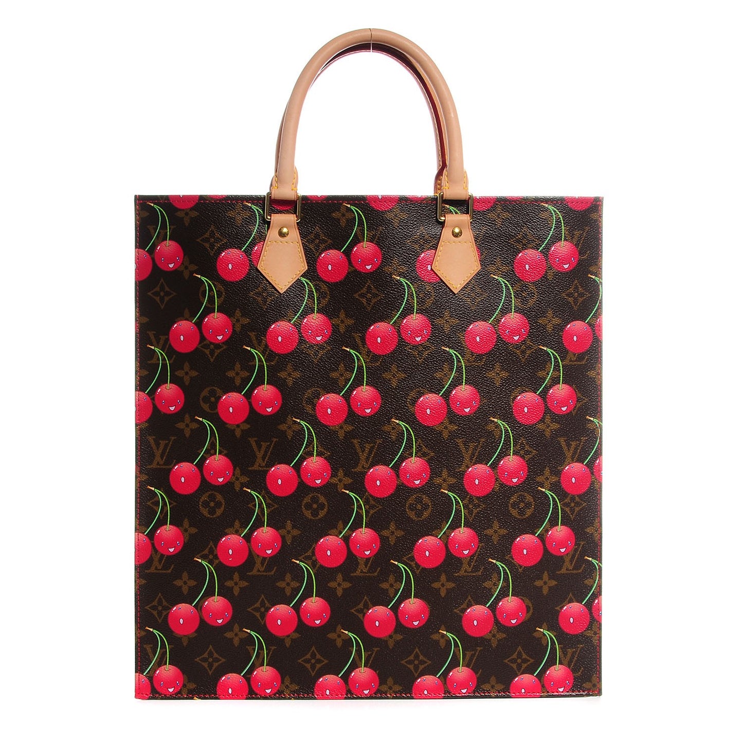 Monogram Cerises Sac Plat