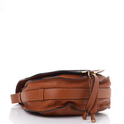 Chloe Calfskin Medium Marcie Round Crossbody Bag Tan 4 of 8