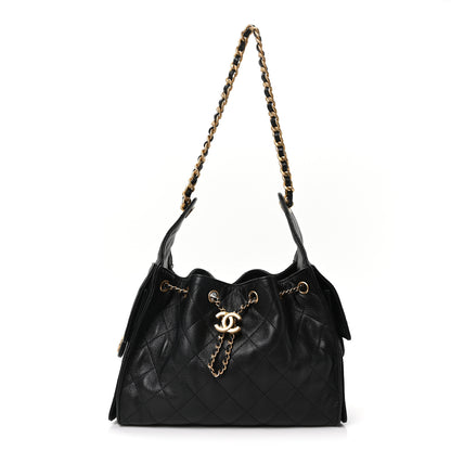 Chanel Caviar Quilted Small Chanel 25 Handbag Black 1 of 10