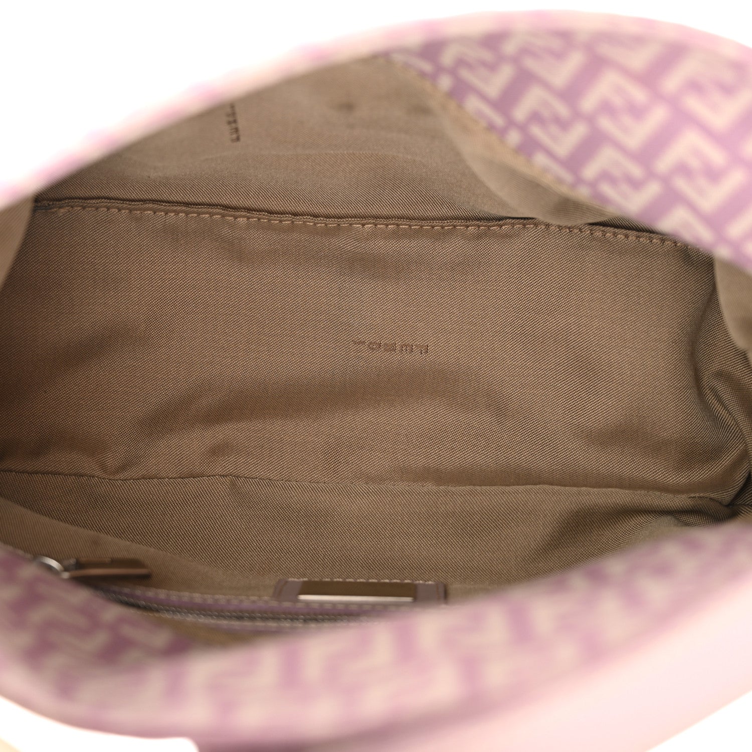 Fendi Zucchino Cuoio Baguette Lilla 5 of 12