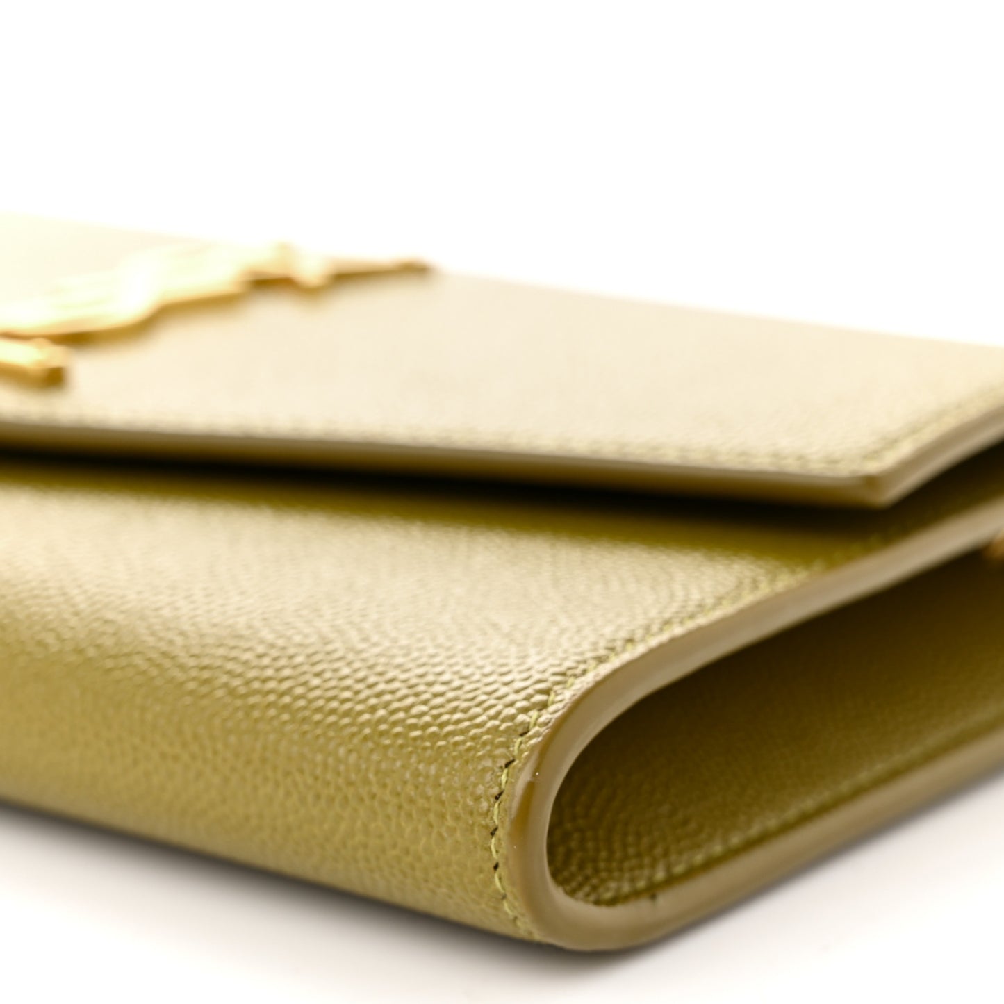 Grain De Poudre Monogram Uptown Chain Wallet Olive