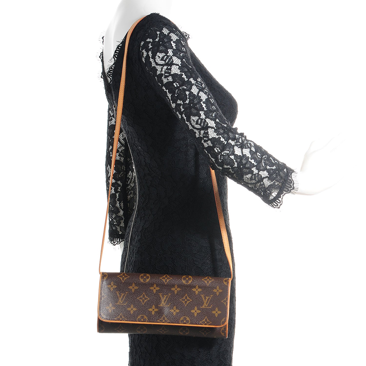 Louis Vuitton Monogram Pochette Twin GM 2 of 7