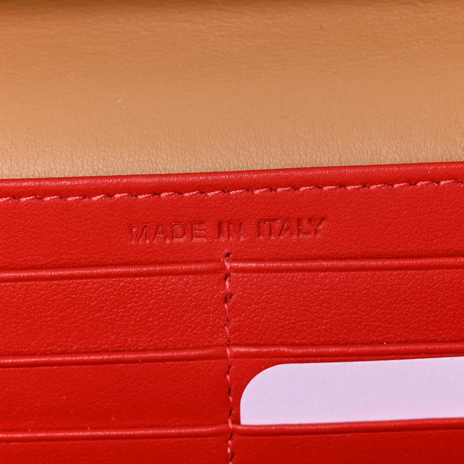 Christian Louboutin Calfskin Macaron Spiked Flap Wallet Cannelle 7 of 7