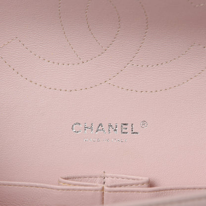 Chanel Patent Quilted Jumbo Double Flap Light Pink 11 of 13