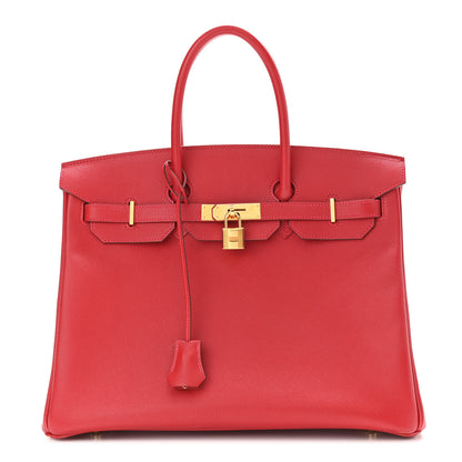 Hermes Epsom Birkin 35 Rouge Casaque 1 of 20