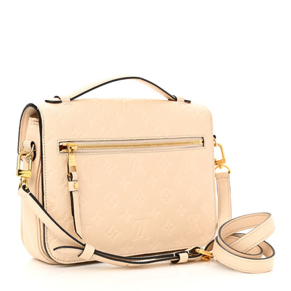 Louis Vuitton Empreinte Pochette Metis Creme 3 of 13