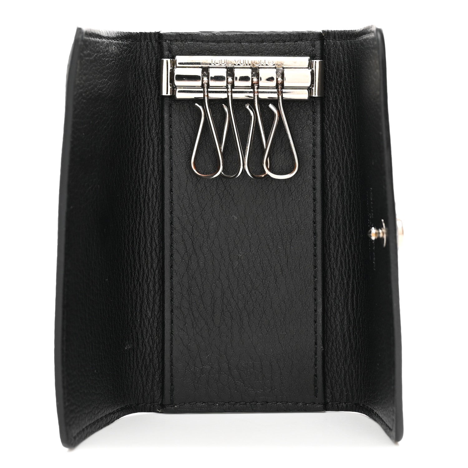 Louis Vuitton Mahina Multicles 4 Key Holder Black 5 of 8