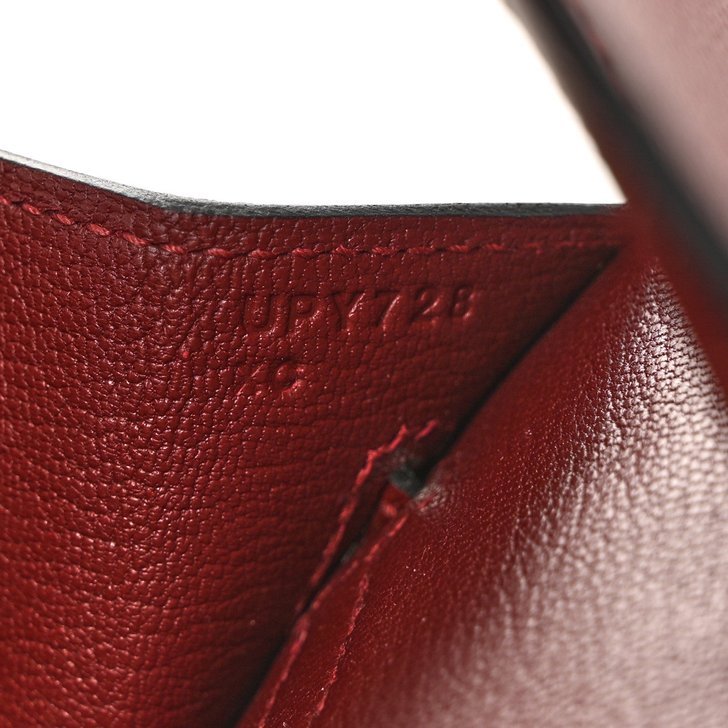 Hermes Madame Calfskin Birkin Sellier 25 Rouge H 7 of 13