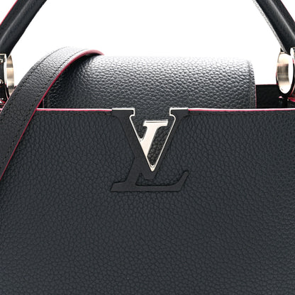 Louis Vuitton Taurillon Capucines PM Cobalt Fuchsia 7 of 12