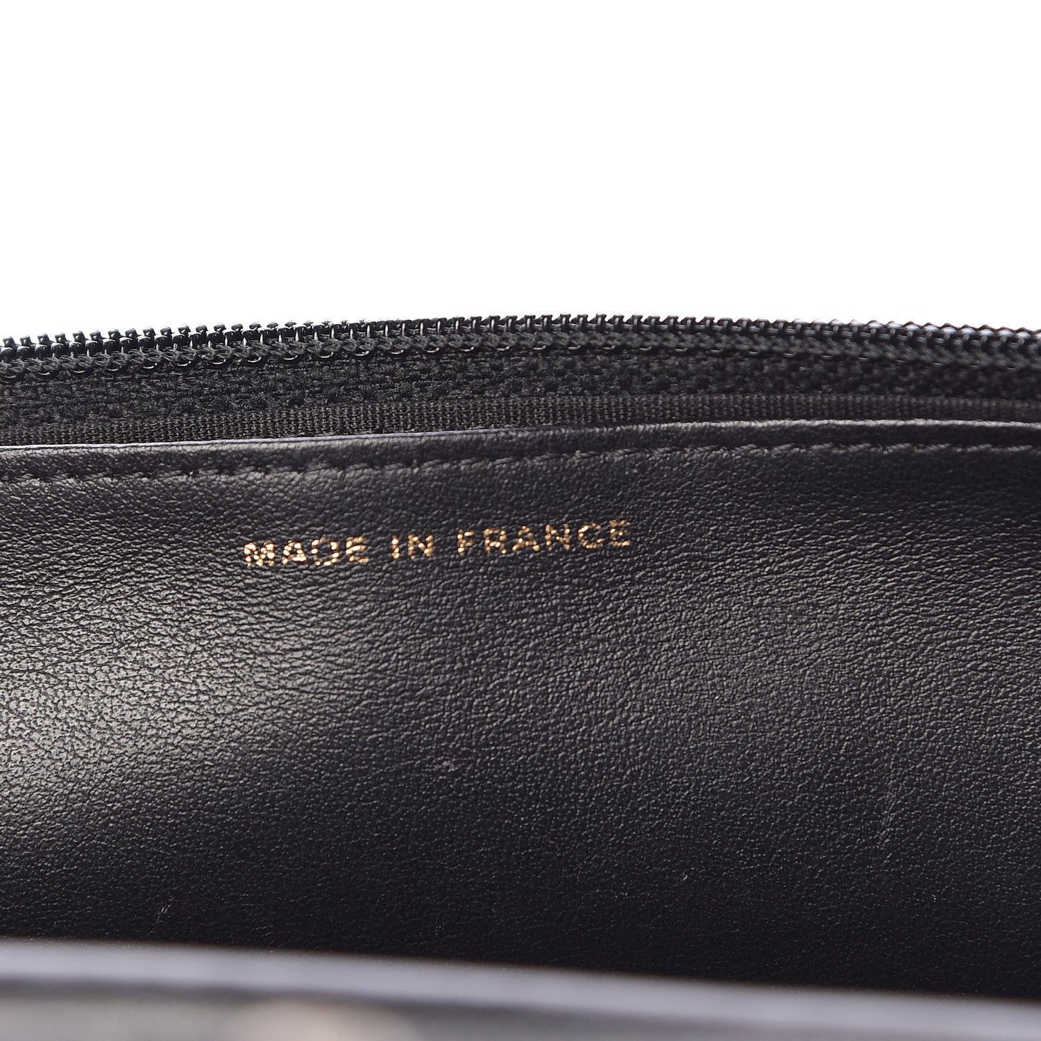 Chanel Calfskin Quilted Chain Around Boy Wallet On Chain WOC Black 7 of 15