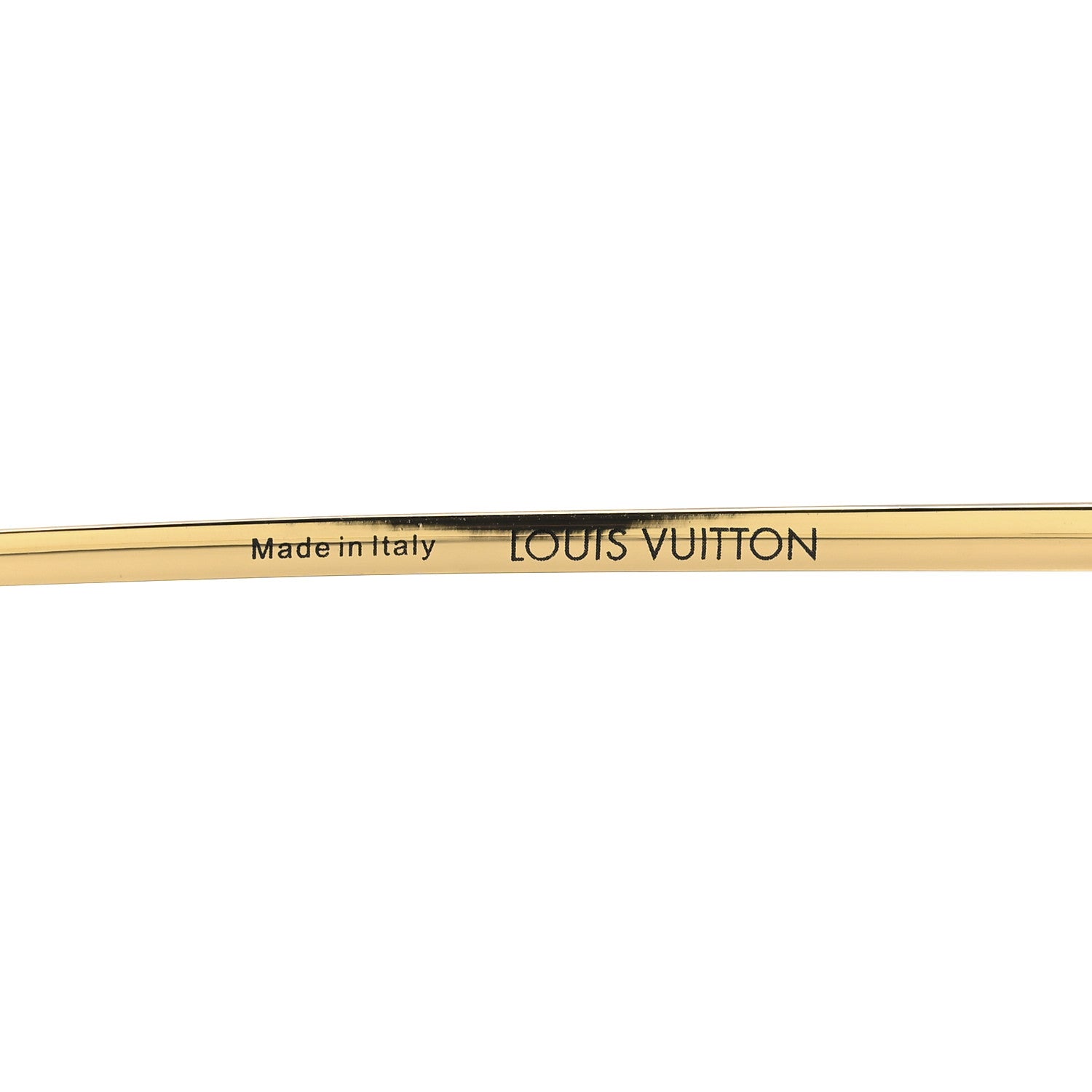 Louis Vuitton Metal Monogram LV Pilot Light Sunglasses Z1913U Gold Gradiant Brown 5 of 7