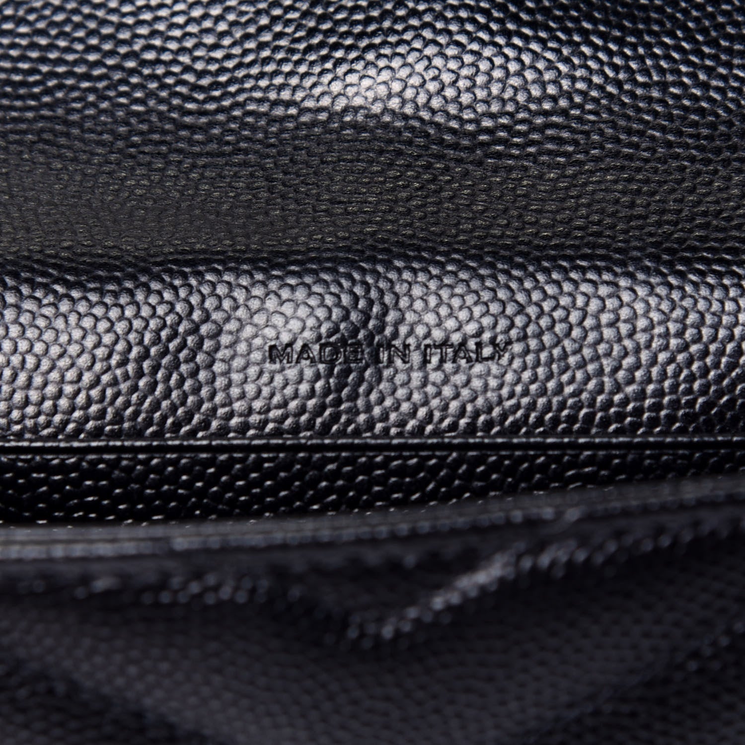 Saint Laurent Grain De Poudre Matelasse Chevron Small Monogram Envelope Wallet Black 7 of 7