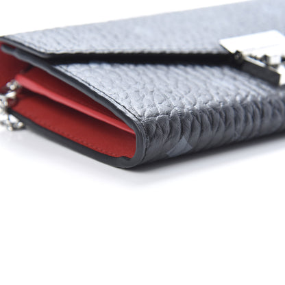 MCM Visetos Large Patricia Wallet On Chain Black 8 of 10