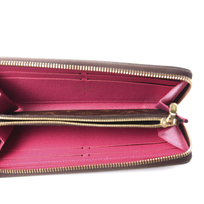 Louis Vuitton Monogram Clemence Wallet Hot Pink 5 of 12