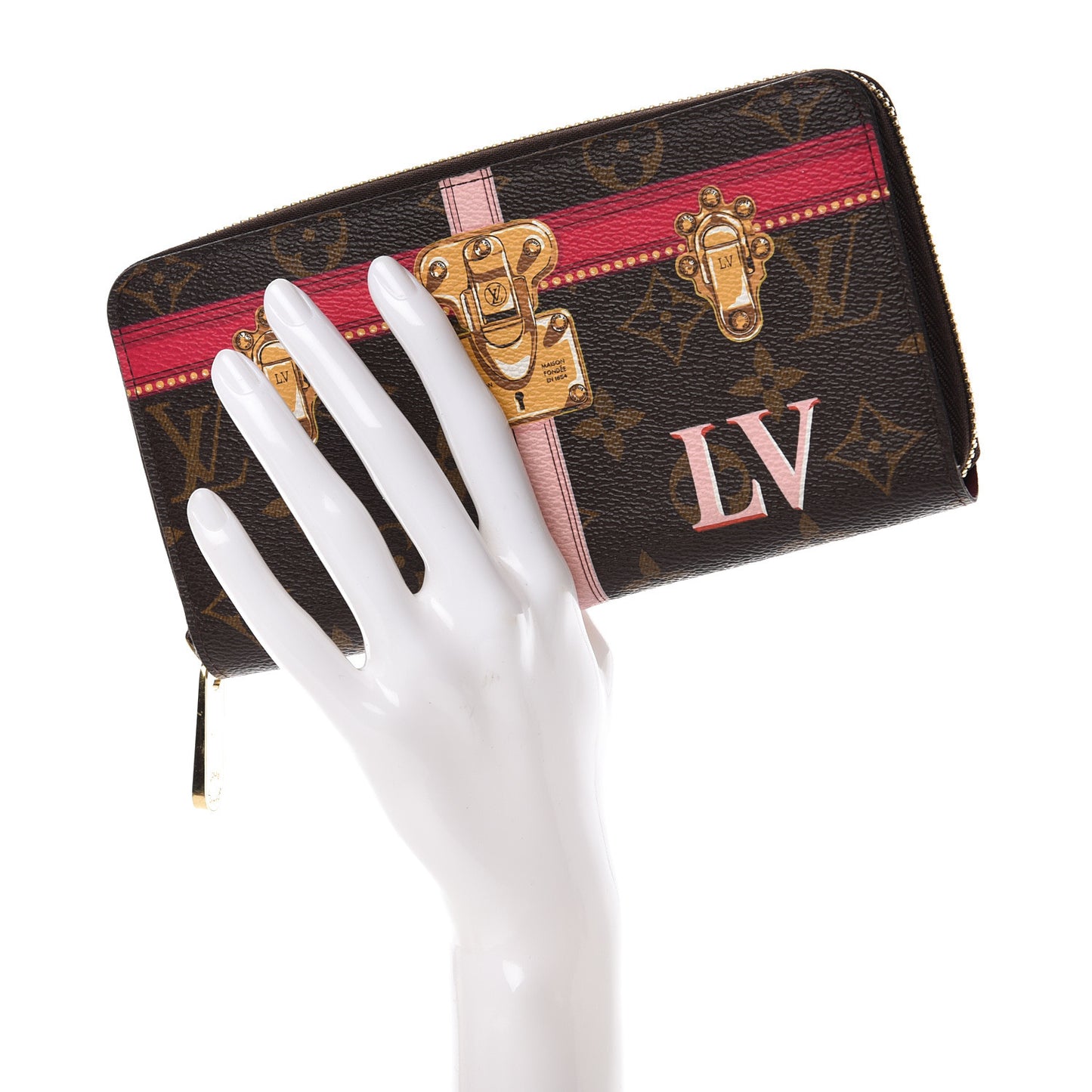 Monogram Summer Trunks Zippy Wallet