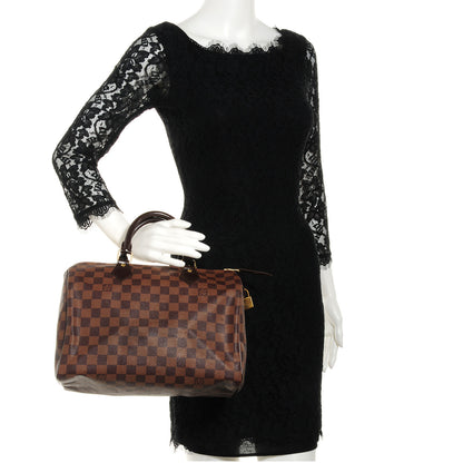 Louis Vuitton Damier Ebene Speedy 30 2 of 7