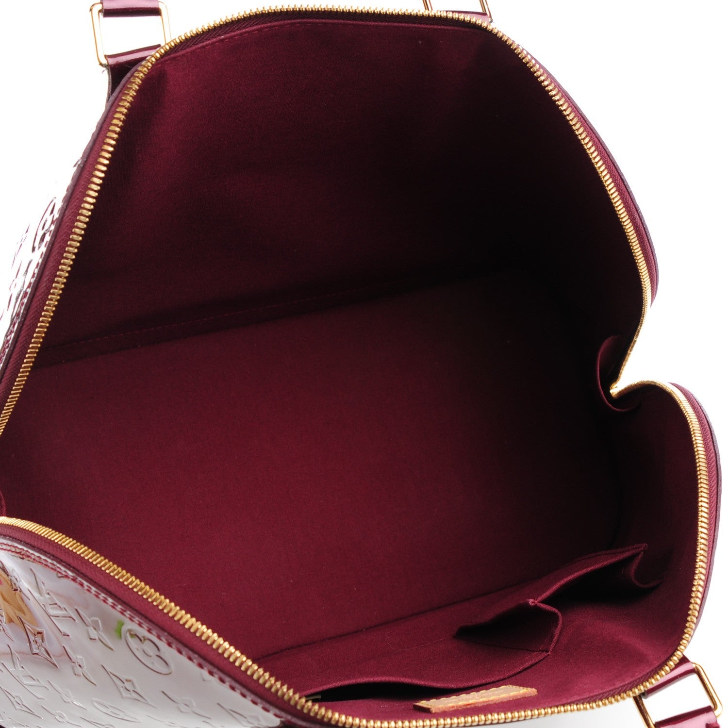 Louis Vuitton Vernis Alma GM Rouge Fauviste 5 of 7