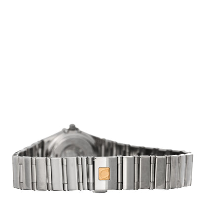 Omega Stainless Steel Diamond 22mm Constellation My Choice Quartz Watch Black 1566.56.00 3 of 4