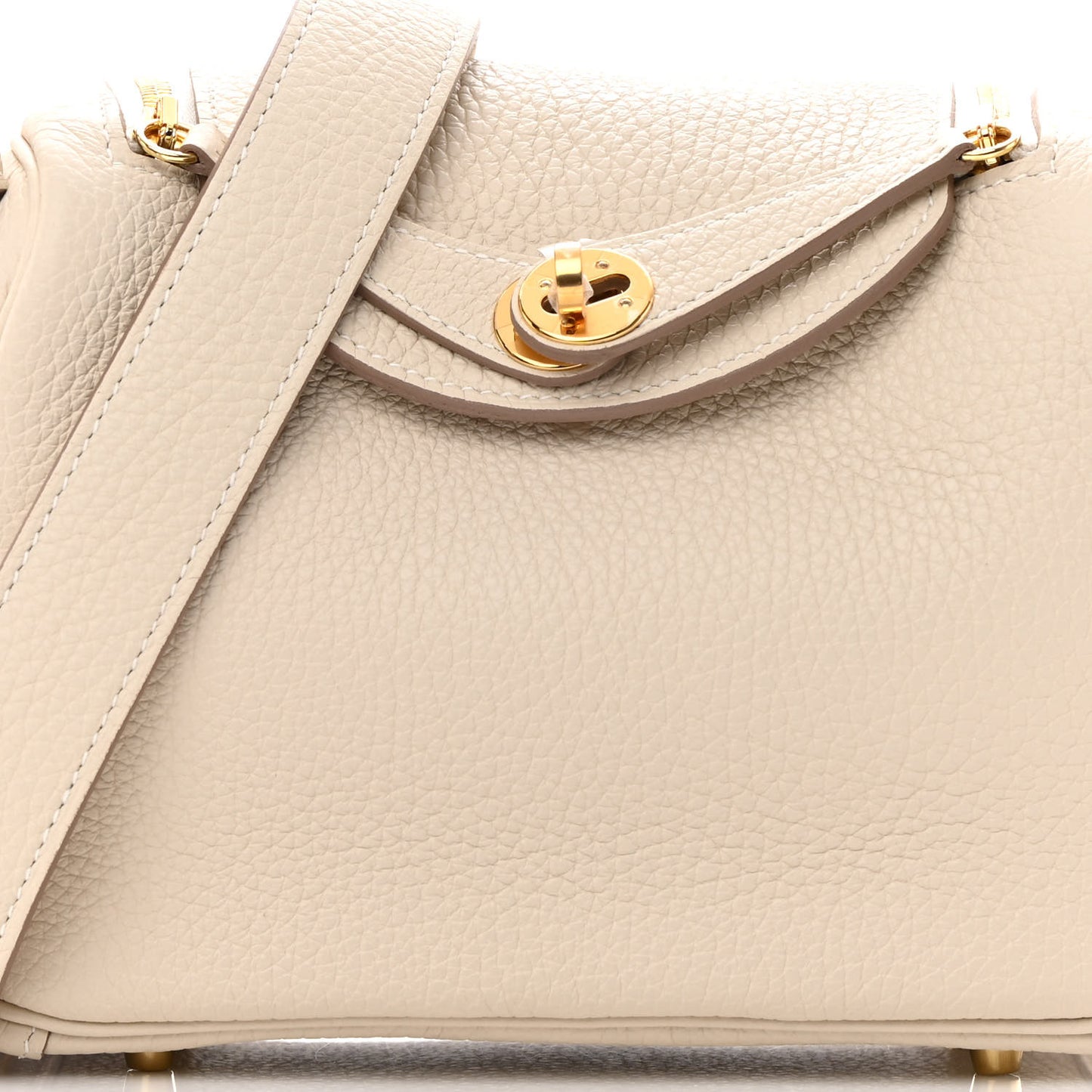 Taurillon Clemence Mini Lindy 20 Craie