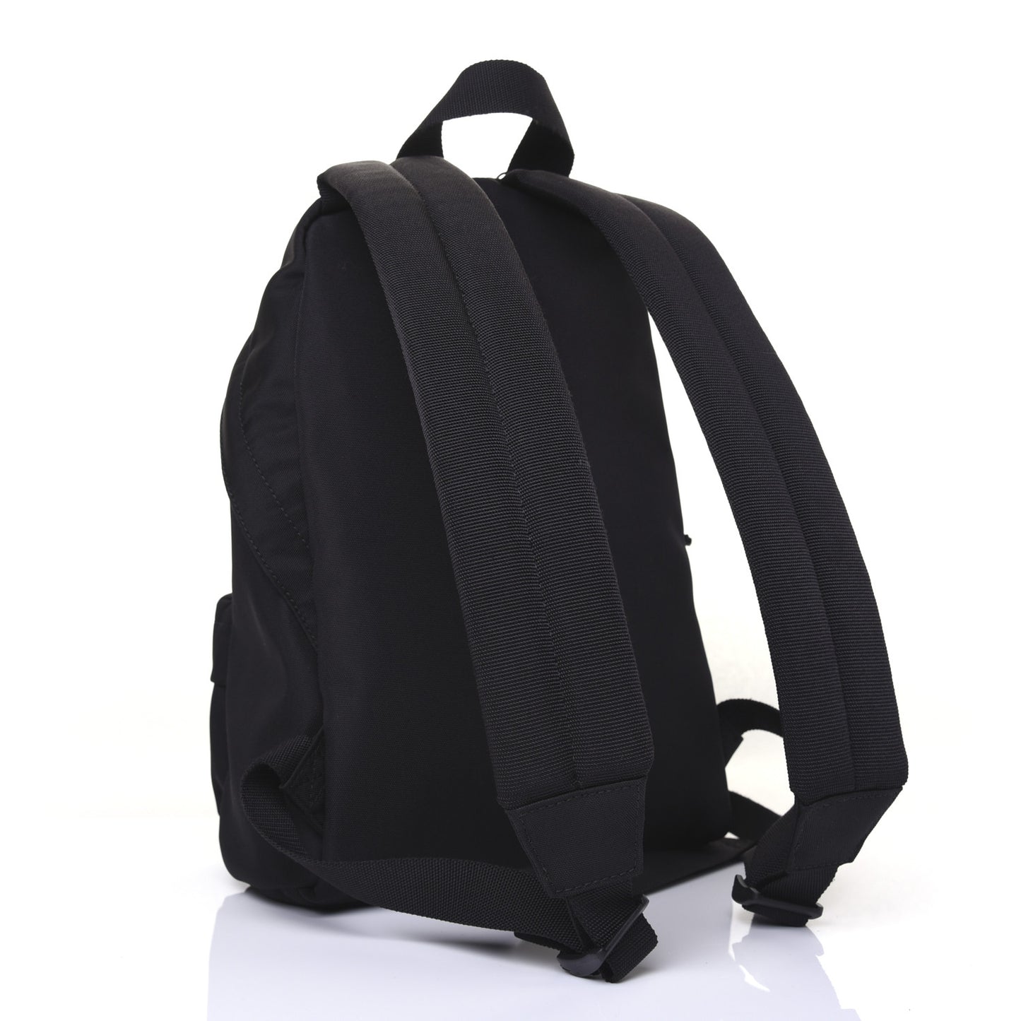 Nylon Embroidered You Are The World Explorer Backpack S Black