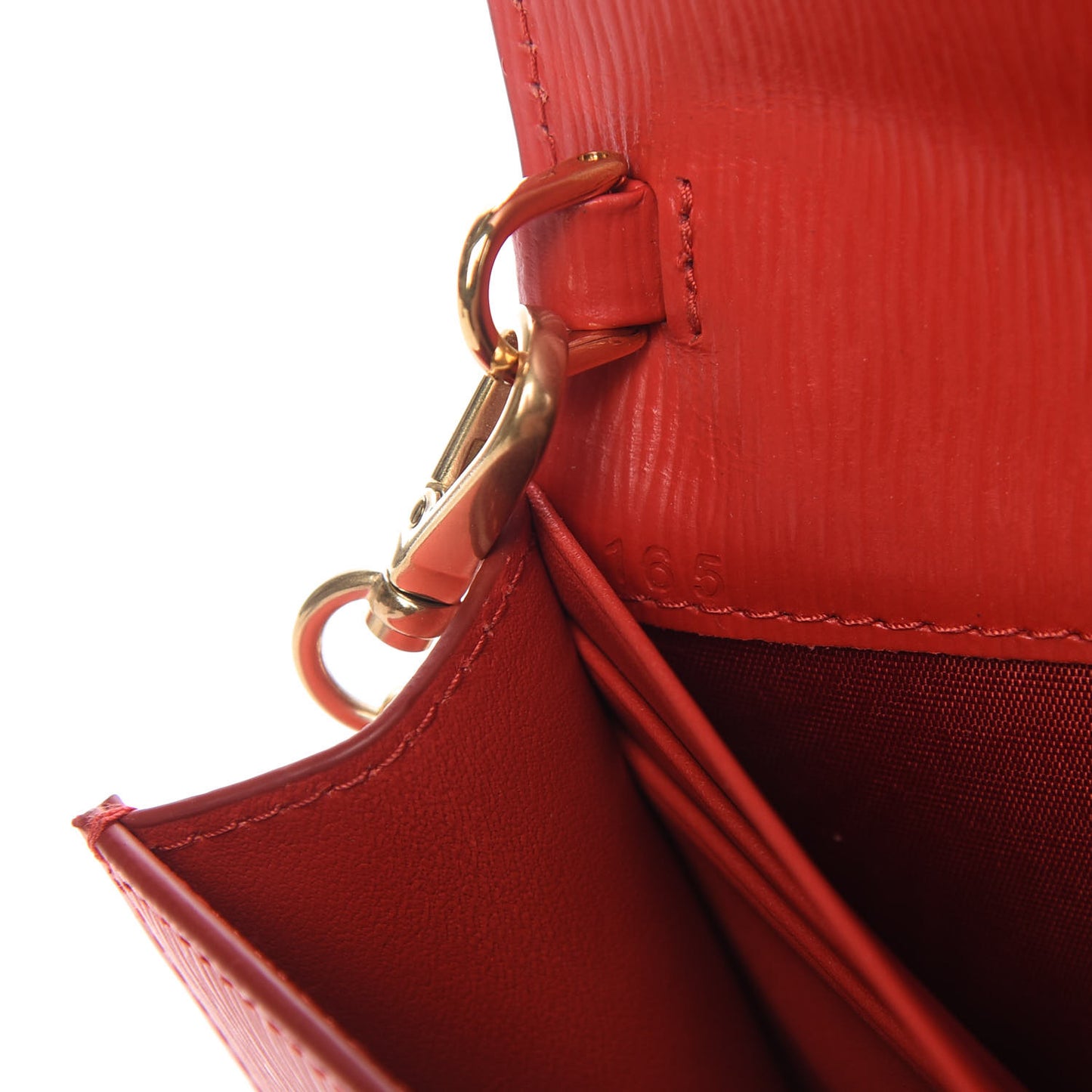 Vitello Move Metal Mini Crossbody Bag Lacca