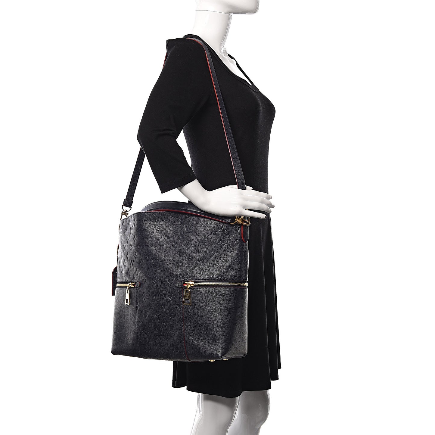 Empreinte Melie Marine Rouge