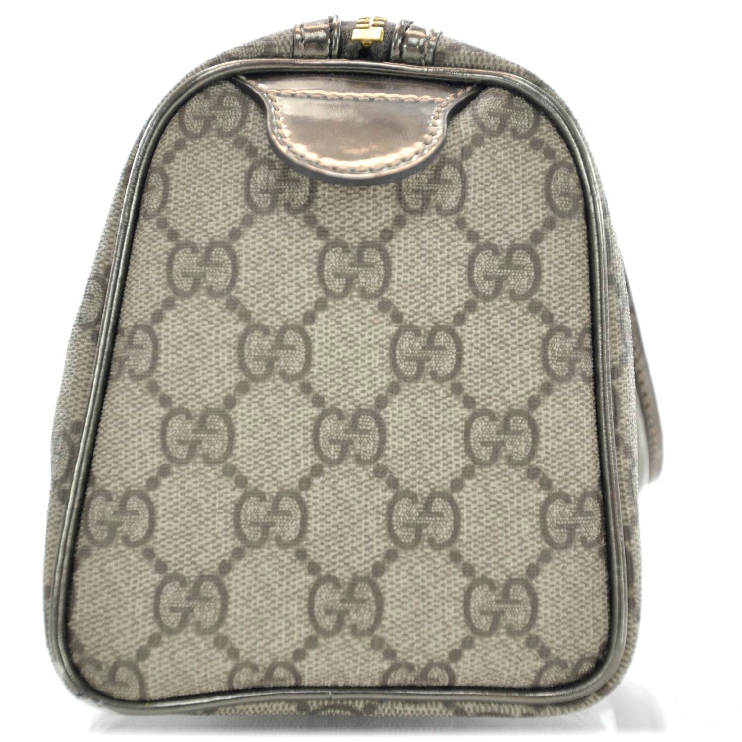 Gucci Monogram Small Joy Boston Metallic 4 of 11