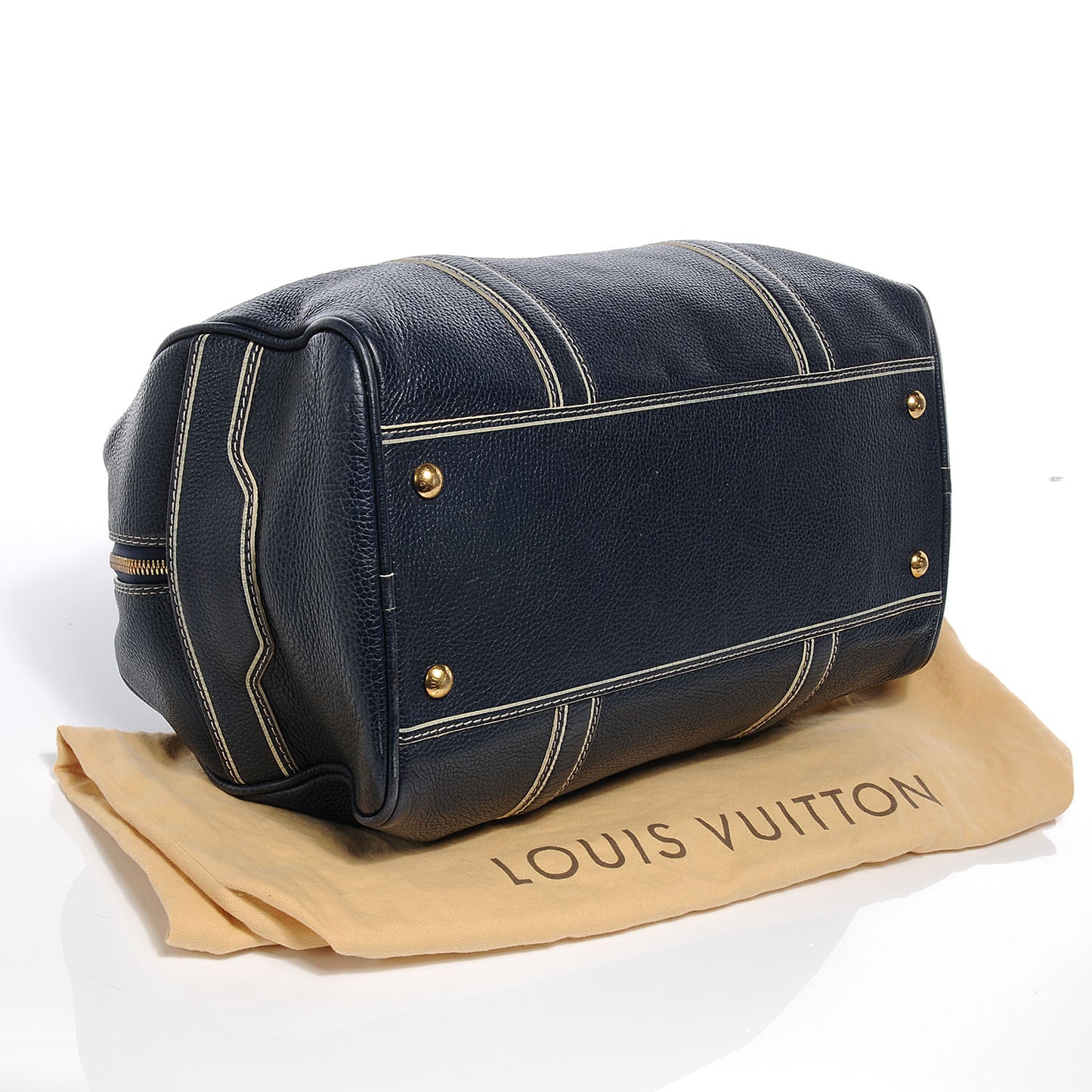 Tobago Leather Carryall Blue