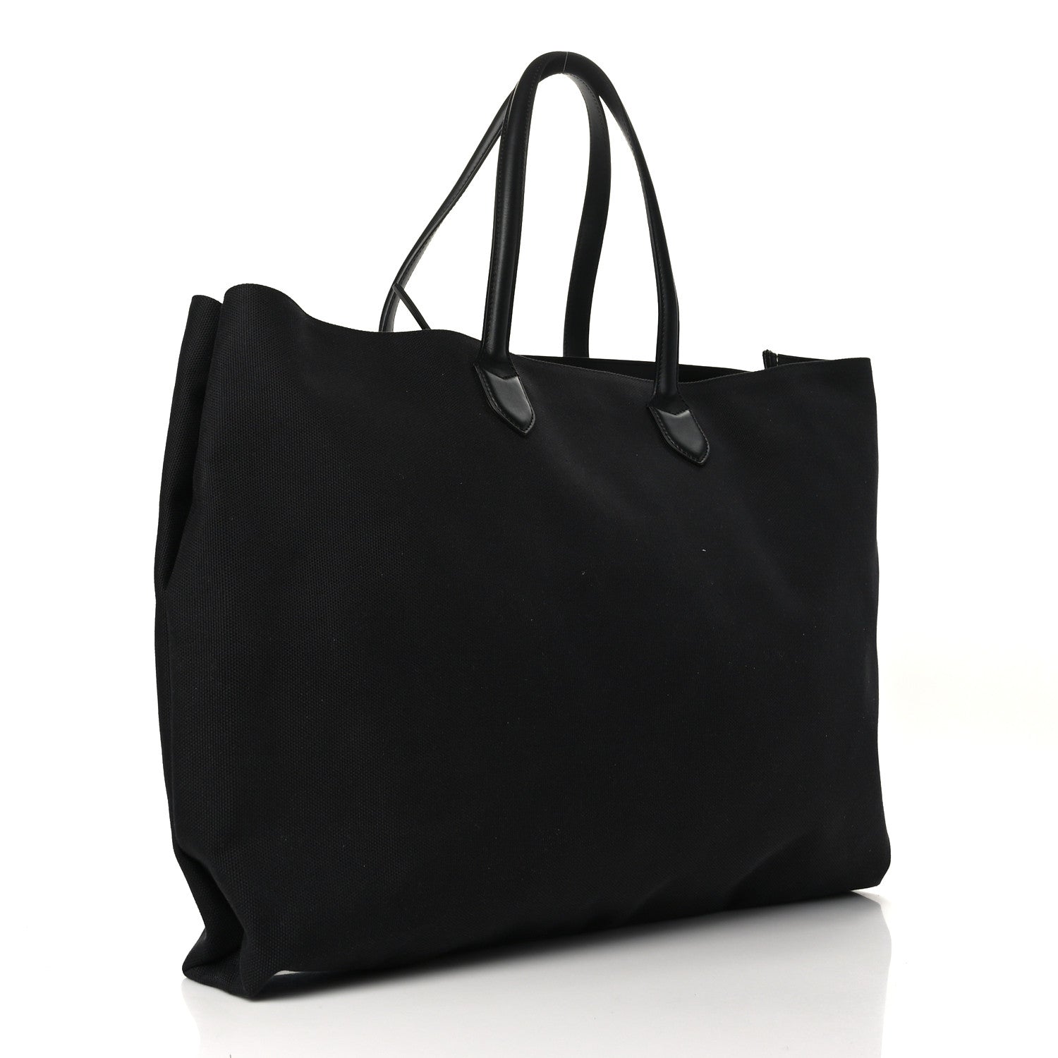 Burberry Canvas Logo Print XL Cabas Black 3 of 8