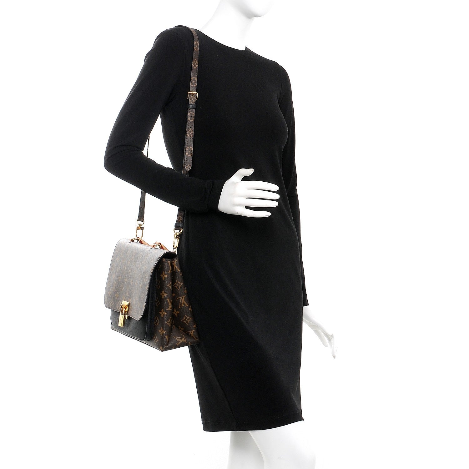Louis Vuitton Monogram Marignan Black 2 of 8