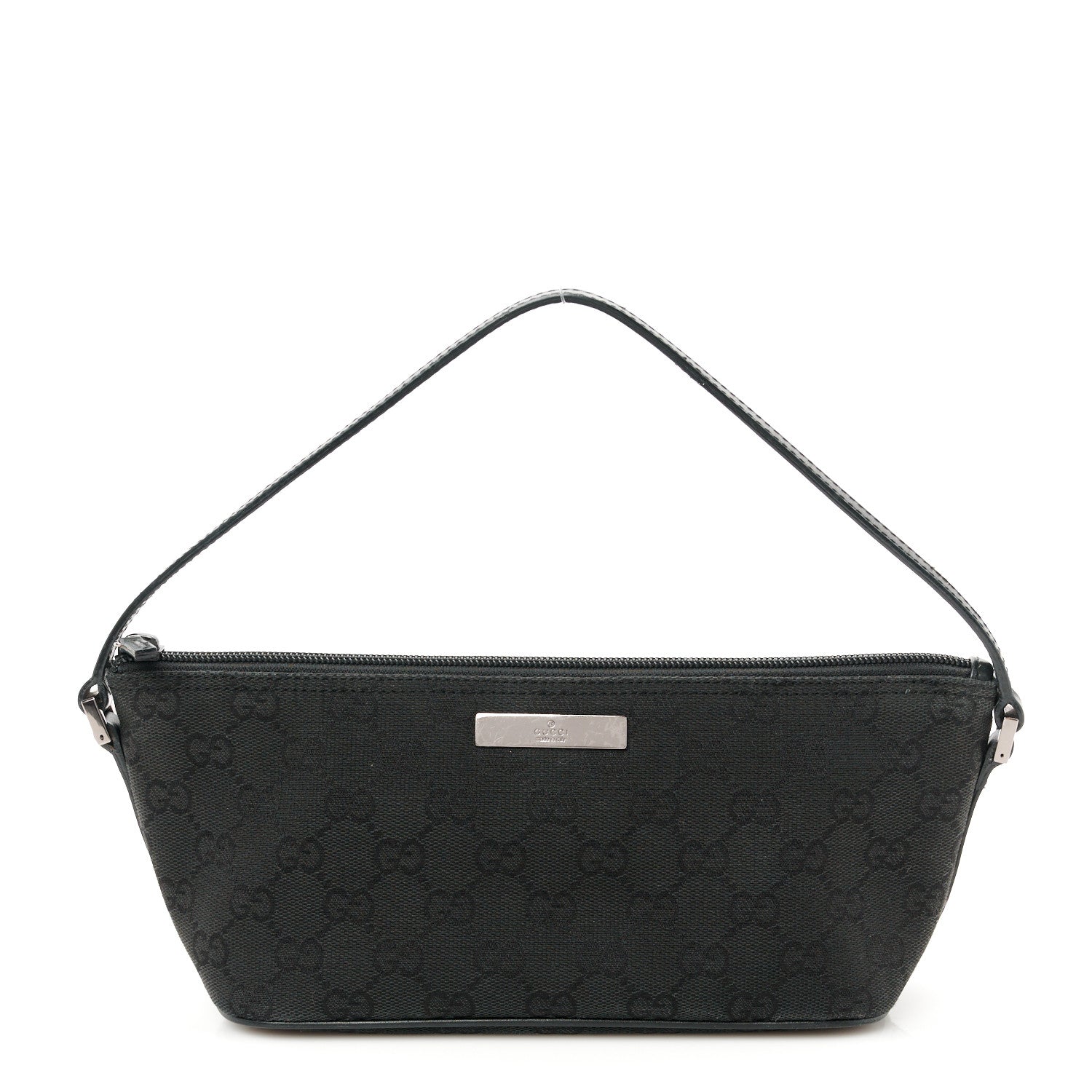 Gucci Monogram Boat Pochette Black 1 of 10