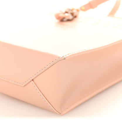 Loewe Smooth Calfskin Logo Small A5 Tote Pink 9 of 9