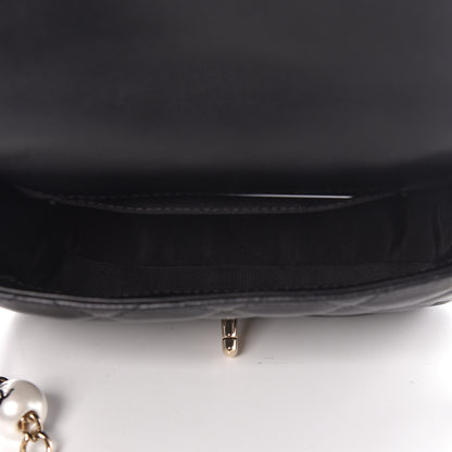 Chanel Lambskin Quilted Mini My Precious Flap Black 5 of 11