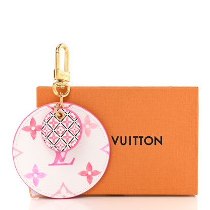 Louis Vuitton Monogram Giant By The Pool 2.0 Illustre Resort Bag Charm Key Holder Rose 5 of 5