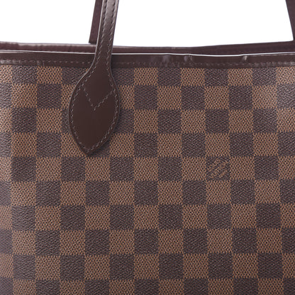 Louis Vuitton Damier Ebene Neo Neverfull MM Rose Ballerine 10 of 10