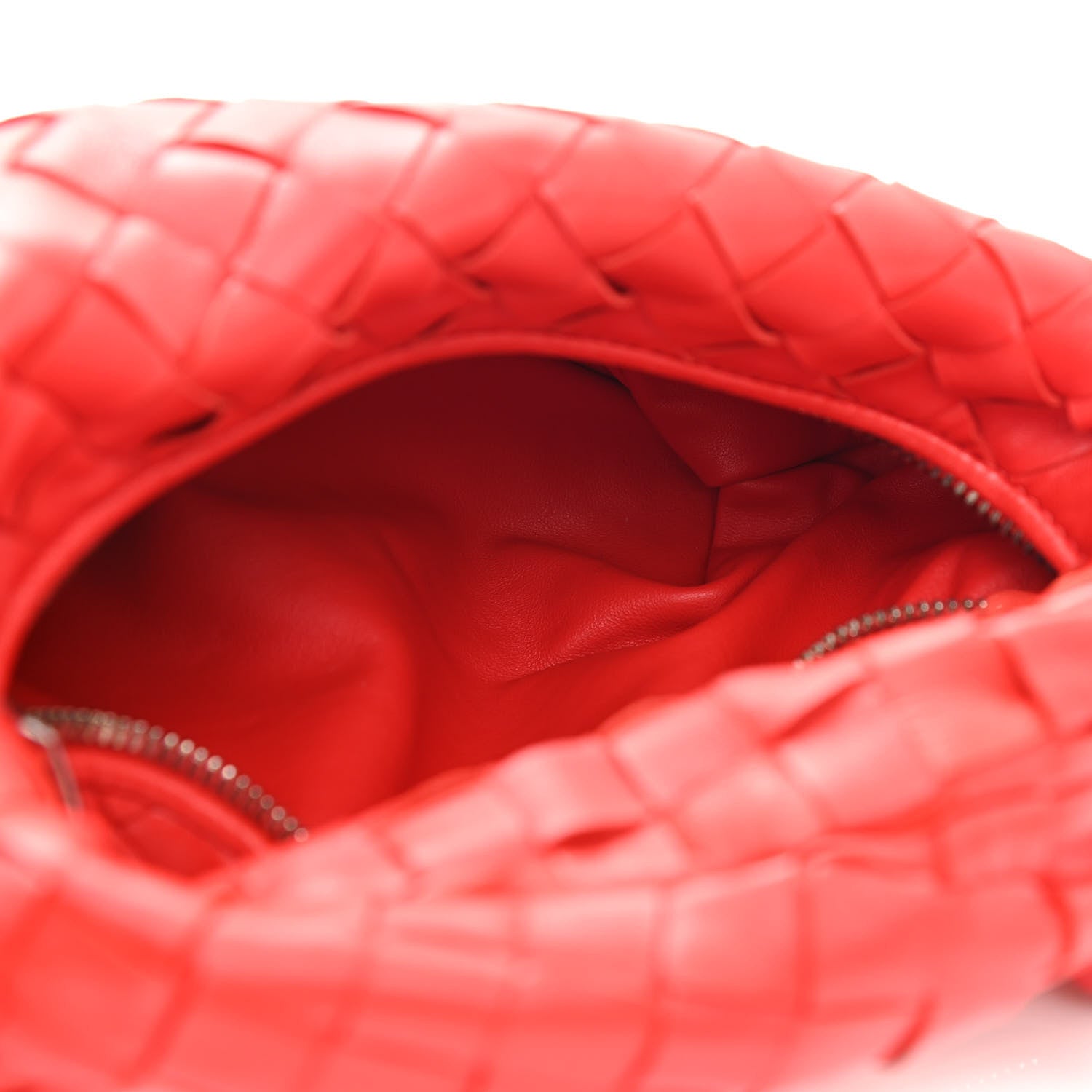 Bottega Veneta Nappa Intrecciato Mini Jodie Red 5 of 9