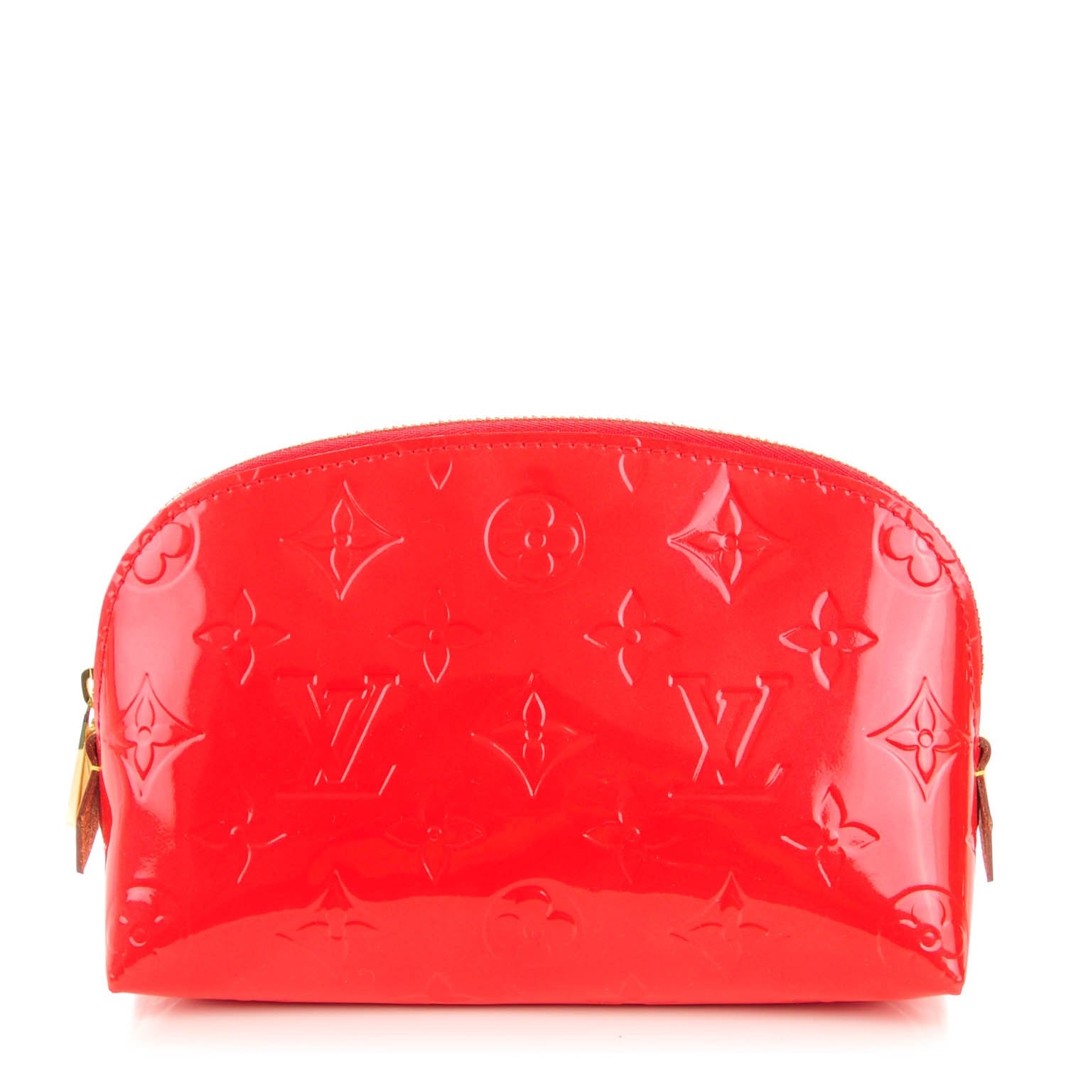 Louis Vuitton Vernis Cosmetic Pouch Rouge Grenadine 1 of 7