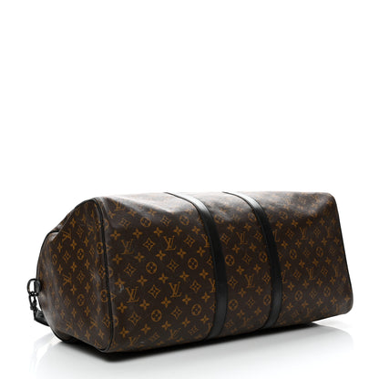 Louis Vuitton Monogram Waterproof Keepall Bandouliere 55 4 of 11