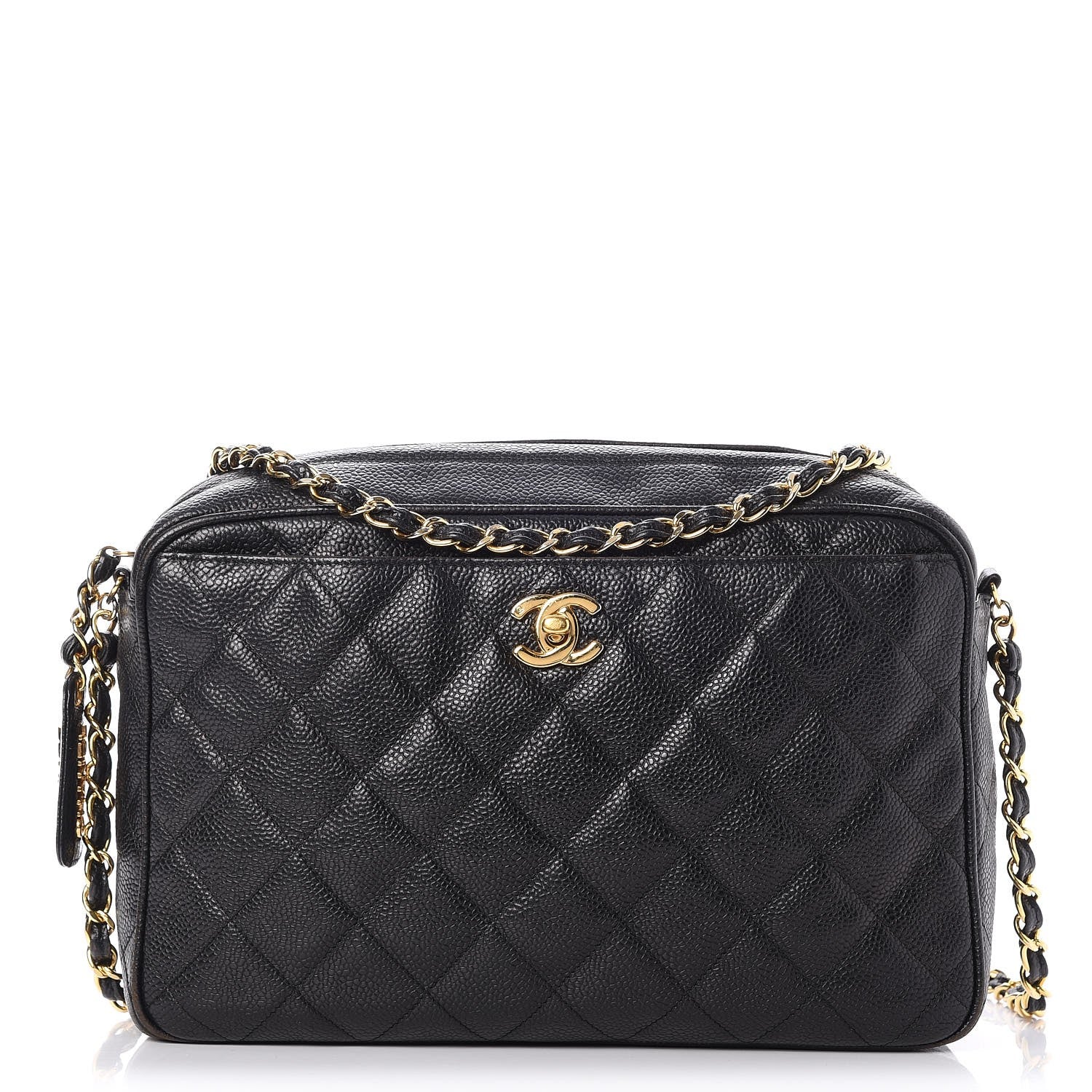Chanel Caviar Quilted Camera Case Black 1 of 11